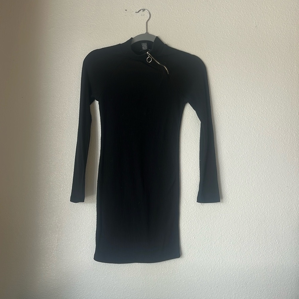Rue21 Black Tight Fit Dress Small